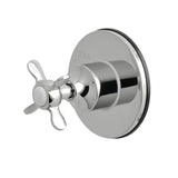 Essex Single-Handle Three-Way Diverter Valve with Round Trim Kit