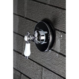 Bel-Air Single-Handle Three-Way Diverter Valve with Round Trim Kit