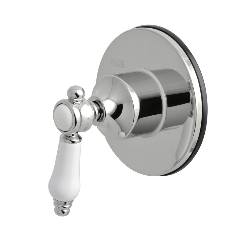 Bel-Air Single-Handle Three-Way Diverter Valve with Round Trim Kit