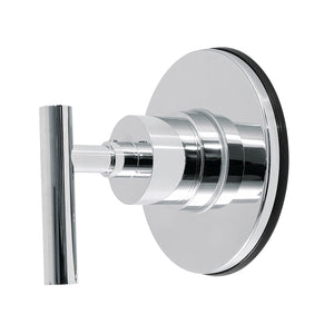 Manhattan Single-Handle Three-Way Diverter Valve with Round Trim Kit