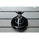 Concord Single-Handle Three-Way Diverter Valve with Round Trim Kit