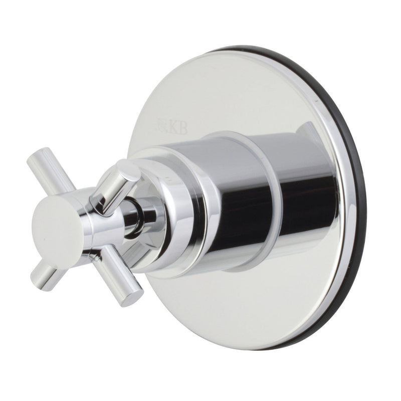 Concord Single-Handle Three-Way Diverter Valve with Round Trim Kit