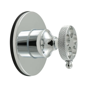 Webb Single-Handle Three-Way Diverter Valve with Round Trim Kit