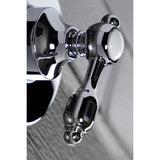 Tudor Single-Handle Three-Way Diverter Valve with Round Trim Kit