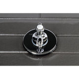 Tudor Single-Handle Three-Way Diverter Valve with Round Trim Kit