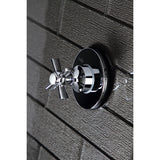 Millennium Single-Handle Three-Way Diverter Valve with Round Trim Kit