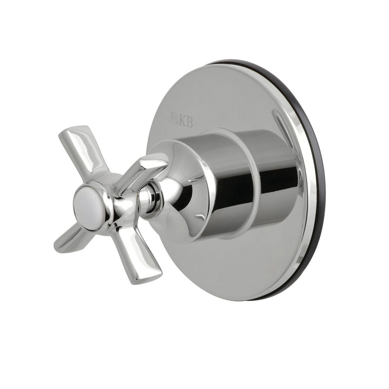 Millennium Single-Handle Three-Way Diverter Valve with Round Trim Kit