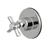 Millennium Single-Handle Three-Way Diverter Valve with Round Trim Kit