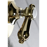 Heirloom Single-Handle Three-Way Diverter Valve with Round Trim Kit