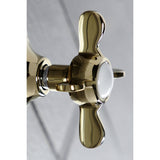 Essex Single-Handle Three-Way Diverter Valve with Round Trim Kit