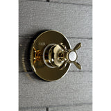 Essex Single-Handle Three-Way Diverter Valve with Round Trim Kit