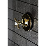 Essex Single-Handle Three-Way Diverter Valve with Round Trim Kit