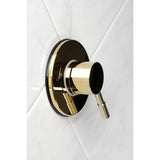 Concord Single-Handle Three-Way Diverter Valve with Round Trim Kit