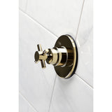 Concord Single-Handle Three-Way Diverter Valve with Round Trim Kit