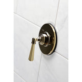 Metropolitan Single-Handle Three-Way Diverter Valve with Round Trim Kit