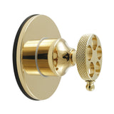 Webb Single-Handle Three-Way Diverter Valve with Round Trim Kit