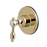 Tudor Single-Handle Three-Way Diverter Valve with Round Trim Kit