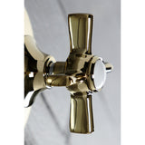 Millennium Single-Handle Three-Way Diverter Valve with Round Trim Kit