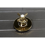 Millennium Single-Handle Three-Way Diverter Valve with Round Trim Kit