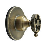 Webb Single-Handle Three-Way Diverter Valve with Round Trim Kit