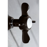 Essex Single-Handle Three-Way Diverter Valve with Round Trim Kit