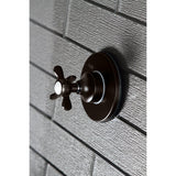 Essex Single-Handle Three-Way Diverter Valve with Round Trim Kit
