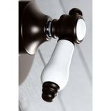Bel-Air Single-Handle Three-Way Diverter Valve with Round Trim Kit