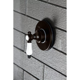 Bel-Air Single-Handle Three-Way Diverter Valve with Round Trim Kit