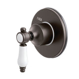 Bel-Air Single-Handle Three-Way Diverter Valve with Round Trim Kit