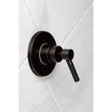 Kaiser Single-Handle Three-Way Diverter Valve with Round Trim Kit