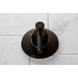 Kaiser Single-Handle Three-Way Diverter Valve with Round Trim Kit