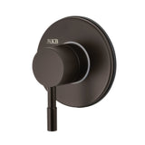 Concord Single-Handle Three-Way Diverter Valve with Round Trim Kit