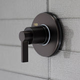 NuvoFusion Single-Handle Three-Way Diverter Valve with Round Trim Kit