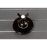 Millennium Single-Handle Three-Way Diverter Valve with Round Trim Kit