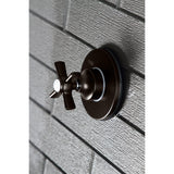 Millennium Single-Handle Three-Way Diverter Valve with Round Trim Kit