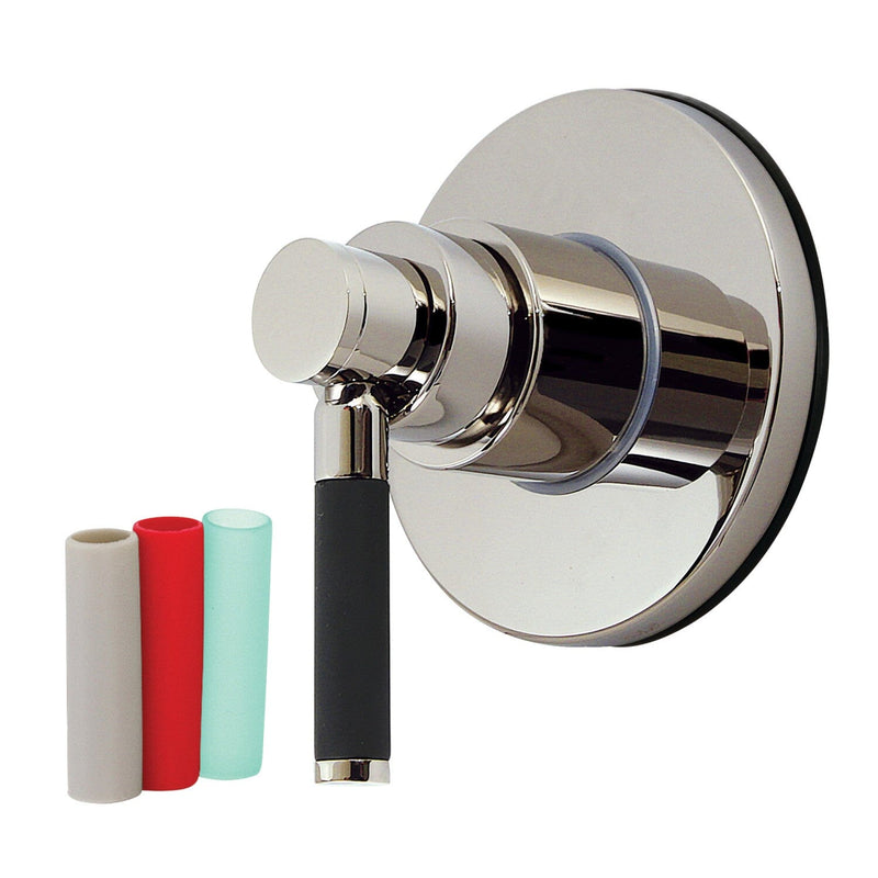 Kaiser Single-Handle Three-Way Diverter Valve with Round Trim Kit