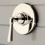 Metropolitan Single-Handle Three-Way Diverter Valve with Round Trim Kit