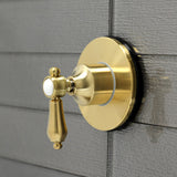 Heirloom Single-Handle Three-Way Diverter Valve with Round Trim Kit