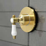 Bel-Air Single-Handle Three-Way Diverter Valve with Round Trim Kit