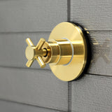 Concord Single-Handle Three-Way Diverter Valve with Round Trim Kit