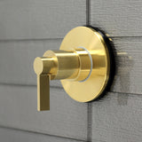 NuvoFusion Single-Handle Three-Way Diverter Valve with Round Trim Kit