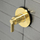 NuvoFusion Single-Handle Three-Way Diverter Valve with Round Trim Kit
