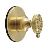 Webb Single-Handle Three-Way Diverter Valve with Round Trim Kit