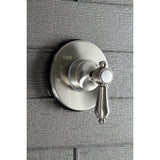 Heirloom Single-Handle Three-Way Diverter Valve with Round Trim Kit