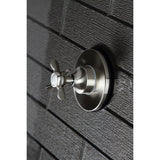 Essex Single-Handle Three-Way Diverter Valve with Round Trim Kit