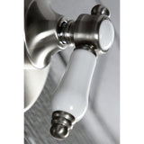 Bel-Air Single-Handle Three-Way Diverter Valve with Round Trim Kit