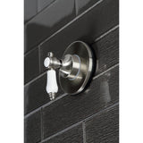 Bel-Air Single-Handle Three-Way Diverter Valve with Round Trim Kit