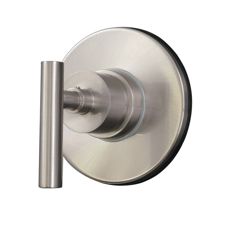 Manhattan Single-Handle Three-Way Diverter Valve with Round Trim Kit