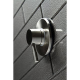 Concord Single-Handle Three-Way Diverter Valve with Round Trim Kit