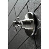 Concord Single-Handle Three-Way Diverter Valve with Round Trim Kit